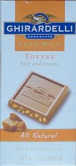 Ghirardelli luxe milk Toffee